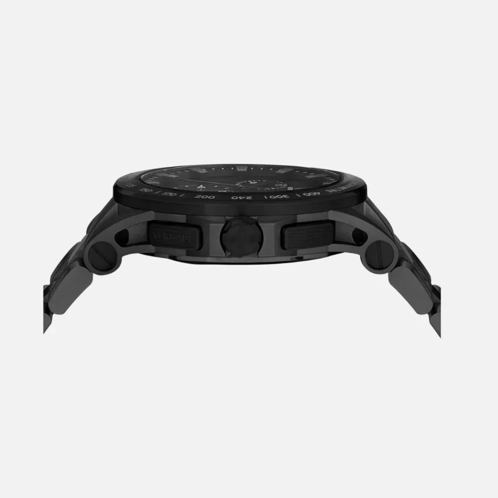 Versace Sport Men's Blacked Out 45mm Watch